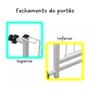 Imagem de Portão Pet Top Mix Branco Pra Proteção com Extensor de 10cm