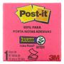 Imagem de Post it rosa poppy 76x76 90f    hb004650204