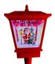 Imagem de Poste Natalino Musical com Guirlanda 1,80m Com Luz E Neve