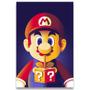 Imagem de Poster Decorativo 42cm x 30cm A3 Brilhante Super Mario B1