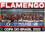 Imagem de Pôster Flamengo Campeão da Copa do Brasil 2022 84x55cm