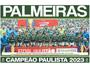Imagem de Pôster Palmeiras Campeão Paulista 2023 84x55cm