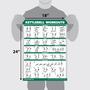 Imagem de Pôsteres de Exercícios Kettlebell QUICKFIT - Kit com 2