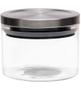 Imagem de Pote 370ml 8cm Vidro Hermético Com Tampa Inox