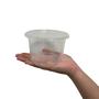 Imagem de Pote 500ml com tampa transparente PP Ultra com 25 unidades - Ultra Descartáveis