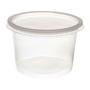 Imagem de Pote 500ml com tampa transparente PP Ultra com 25 unidades - Ultra Descartáveis