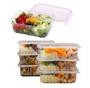 Imagem de Pote 500ml tp cristal retg freezer/micro c/25 - Cristalcopo