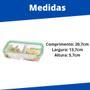 Imagem de Pote 730ml com Divisórias Empilhavel Verde