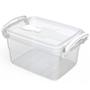 Imagem de Pote 920ml Retangular Tampa com Trava Válvula Wave Bpa Free