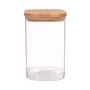Imagem de Pote Acrilico Com Tampa de Bambu 1200ml