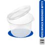 Imagem de Pote Bipack BP771 Redondo Transparente 450ml Tampa Articulada 200 Unidades Ideal Doces Bolos Saladas