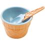 Imagem de Pote com colher Casquinha de Sorvete 200 ml