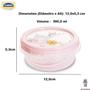 Imagem de Pote com Rosca Tampa Infantil Lanche Papinha Multiuso 390ml