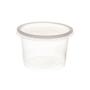 Imagem de Pote Com Tampa 500ml Transparente PP com 25 Unidades Ultra