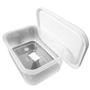 Imagem de Pote com Tampa Vasilha 850ml Mantimentos Alimentos Potte Premium Freezer Retangular M