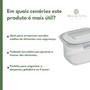 Imagem de Pote com Travas 850 ML Retangular