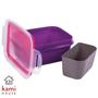 Imagem de Pote com Travas Marmita Fitness 850ml