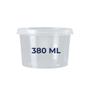 Imagem de Pote copozan 380ml com tampa kit com 500 20x25