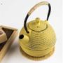 Imagem de Pote de Chá de Ferro Tetsubin Estilo Tetsubin TeaPot Kettle com filtro fundido chá de chá de chá de água fervente Kung Fu Oolong Tea Set Bules