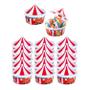 Imagem de Pote De Lembranças Festa Infantil Porta Mix Circo Kit Com 25