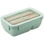Imagem de Pote De Marmita Lunch Box Com Divisória Ecológica 850ml