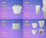 Imagem de Pote De Plastico Para Sorvete Com Tampa Bpa Free - 20 Und