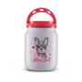 Imagem de Pote de Ração 1700ml Branco Vermelho Dog Love Cachorro Filhote