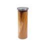 Imagem de Pote de vidro 1700ml com tampa de inox circular mantimento  Oikos