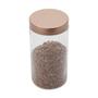 Imagem de Pote de vidro com tampa cobre 1,7l bon gourmet