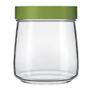 Imagem de Pote De Vidro Mandacaru Liso Com Tampa 800ml Verde