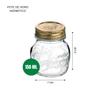 Imagem de Pote de Vidro Quattro Stagioni Pote Herm. 150ml