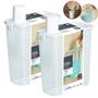 Imagem de Pote Dispenser Multiuso Slim Com Copo Dosador Paramount 2 UN
