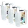 Imagem de Pote Dispenser Multiuso Slim Com Copo Dosador Paramount 3 Un