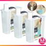 Imagem de Pote Dispenser Multiuso Slim Com Copo Dosador Paramount 3 Un