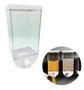 Imagem de Pote, Dispenser, Para Cereais, 1500 ml de Parede Transparente Clink