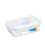 Imagem de Pote empilhavel 2,45L Recipiente Retangular de Plastico com Trava Lateral