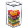Imagem de Pote Fechamento Hermético para Armazenamento de Alimentos 1,5 L Lumi Crystal Clear