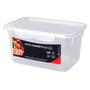 Imagem de Pote Hermetico 500ml Kit 15 Marmita Fit Reutilizável C/ Travas Microondas Freezer