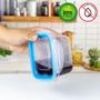 Imagem de Pote Hermético com Travas Retangular Plástico 500ml - Tritec