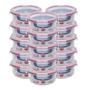 Imagem de Pote Hermético De Vidro Kit C/ 15 Potes De 930ml - C/ Trava Dolce Home