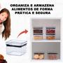 Imagem de Pote Hermético Lumini Paramount Com Tampa Cozinha Marmita Pequeno 480ml