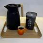 Imagem de Pote Hermético My Coffe 900ml Condimentos Café Com Colher
