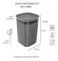 Imagem de Pote Hermético My Coffe 900ml Condimentos Café Com Colher