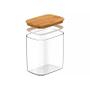 Imagem de Pote Hermético Organizador Retangular Keep 1,5L com Tampa em Bambu PHB605NT - Ou