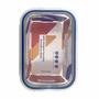 Imagem de Pote Hermético Vidro Retangular Freezer E Microondas 600 Ml - Mimo Style