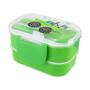 Imagem de Pote Lanche De 2 Andares Infantil 400Ml Piccolino - Verde