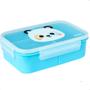 Imagem de Pote LunchBox hermético com divisórias Buba Zoo Panda Azul
