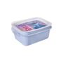 Imagem de Pote Marmita Stitch com Compartimento e Trava 850 Ml - Plasutil