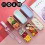 Imagem de Pote Marmita Tripla Lunch Box 900ml com talheres