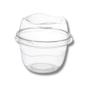 Imagem de Pote Mousse com Tampa Alta 110ml Cristal G670 Galvanotek c/250 un